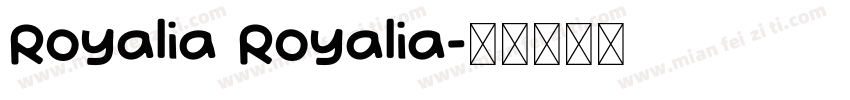 Royalia Royalia字体转换